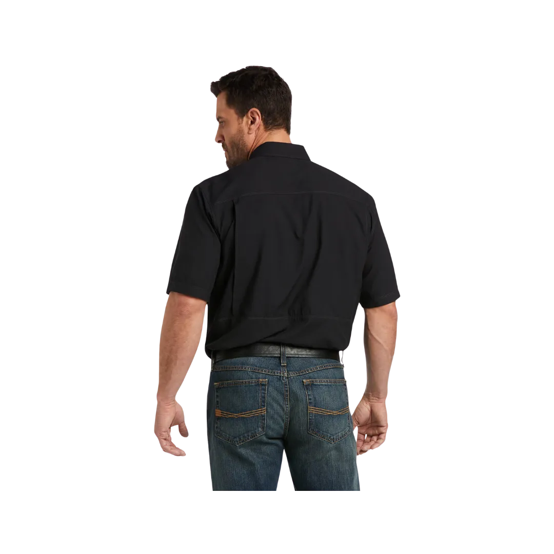 Ariat Men's Venttek Outbound Classic Fit Black Shirt