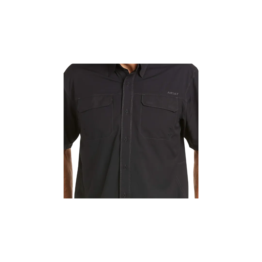 Ariat Men's Venttek Outbound Classic Fit Black Shirt