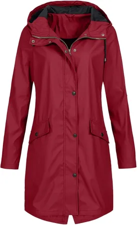 Double-Breasted Classic Lapel Overcoat Women Coat Rain Raincoat Women'S Coat Long Dress Jacket Coat for Women