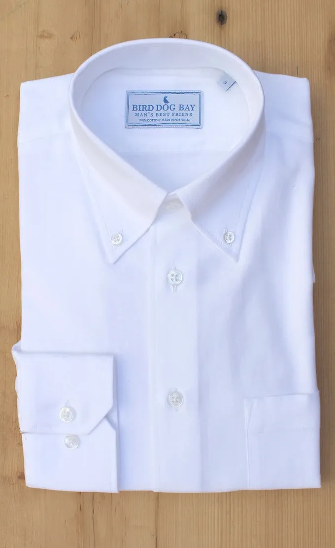 Kensington: Button Down Shirt - White