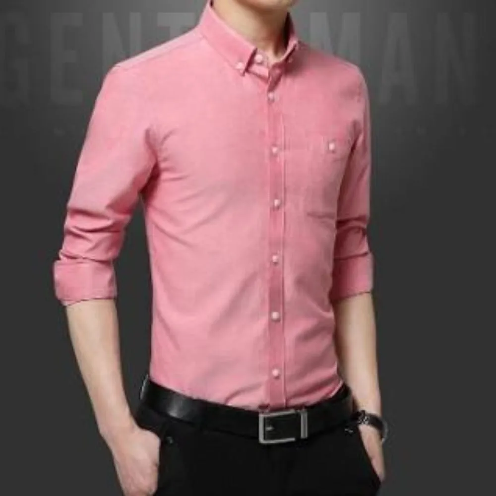 Mens Classic Button Down Shirt