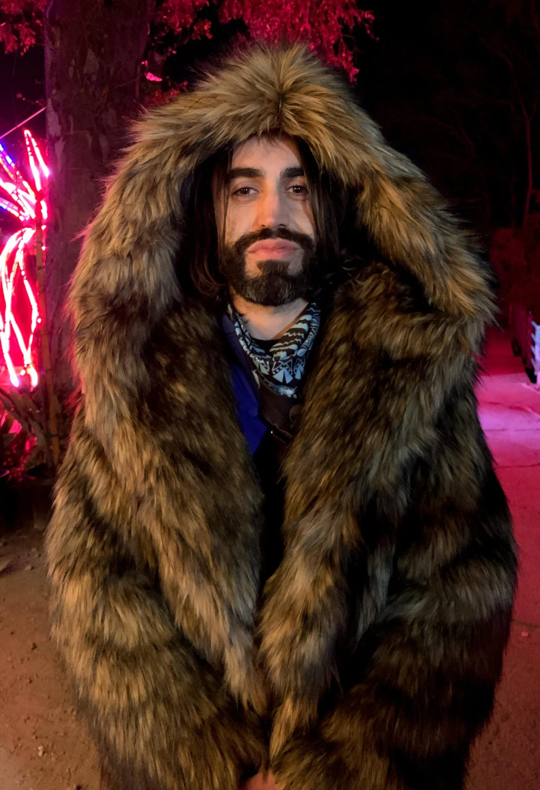 Men's Desert Warrior Coat in "Mountian Coyote"