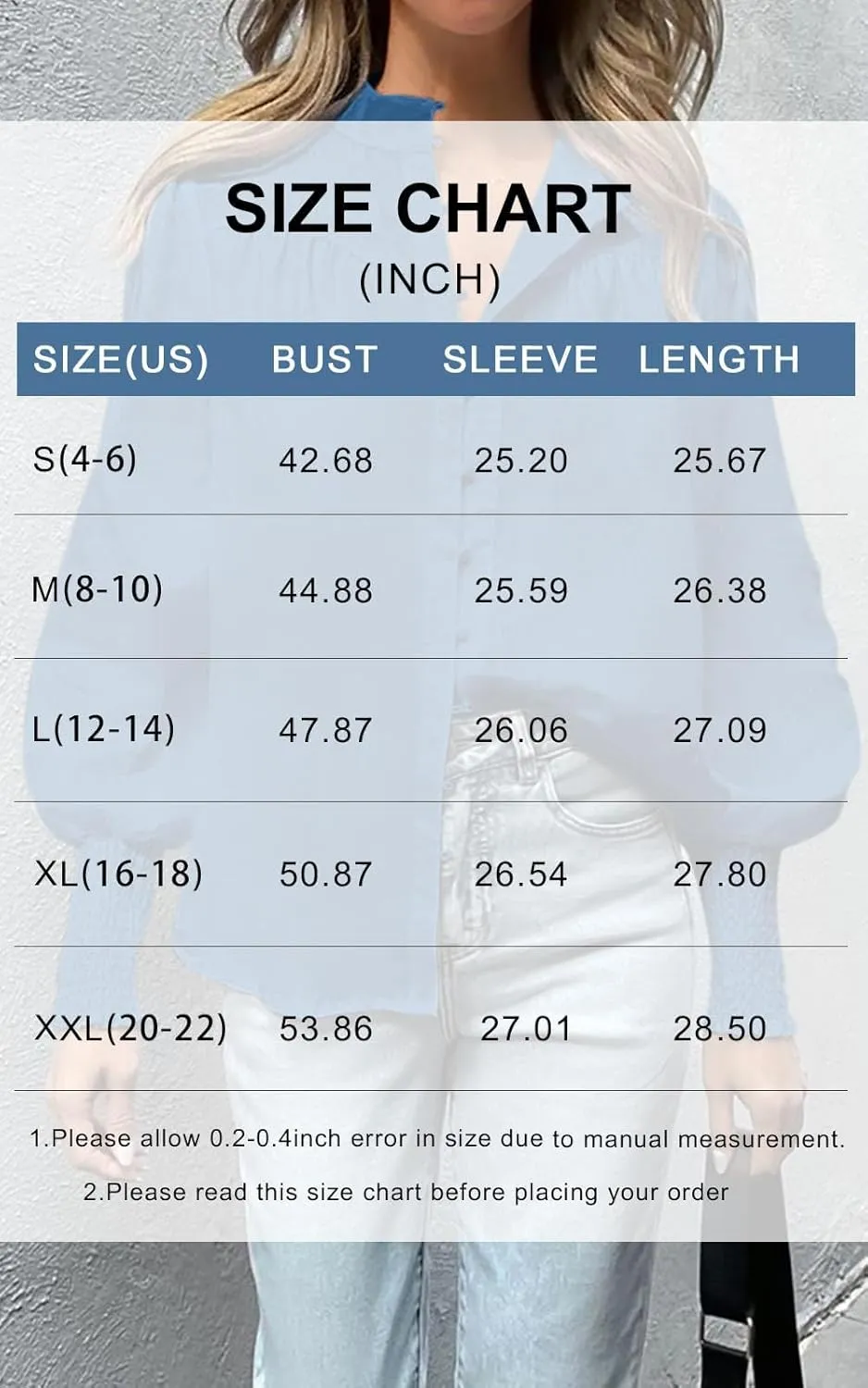 PRETTYGARDEN Womens Spring Long Sleeve Tops Dressy Casual Button Down Smocked Cuffed Office Business Work Blouses Shirts