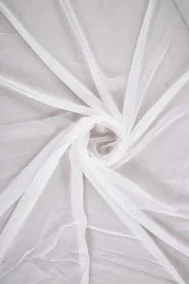 White Plain Dyeable Natural Viscose Royal Crepe Fabric